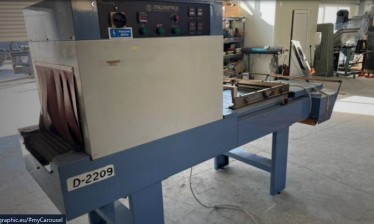 Shrink tunnel and sealer system